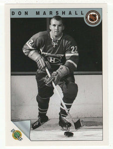 Don Marshall - Montreal Canadiens (NHL Hockey Card) 1991-92 Ultimate Original Six # 13 Mint