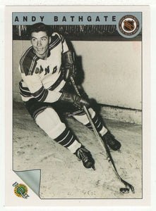 Andy Bathgate - New York Rangers (NHL Hockey Card) 1991-92 Ultimate Original Six # 18 Mint