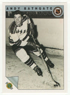 Andy Bathgate - New York Rangers (NHL Hockey Card) 1991-92 Ultimate Original Six # 18 Mint