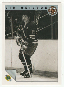 Jim Neilson - New York Rangers (NHL Hockey Card) 1991-92 Ultimate Original Six # 25 Mint