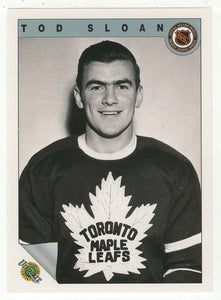 Tod Sloan - Toronto Maple Leafs (NHL Hockey Card) 1991-92 Ultimate Original Six # 42 Mint