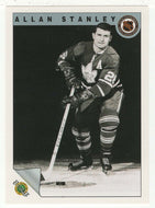 Allan Stanley - Toronto Maple Leafs (NHL Hockey Card) 1991-92 Ultimate Original Six # 44 Mint