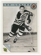 Leo Labine - Boston Bruins (NHL Hockey Card) 1991-92 Ultimate Original Six # 50 Mint