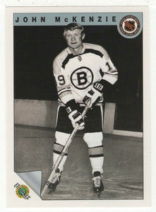 John 'Pie' McKenzie - Boston Bruins (NHL Hockey Card) 1991-92 Ultimate Original Six # 52 Mint