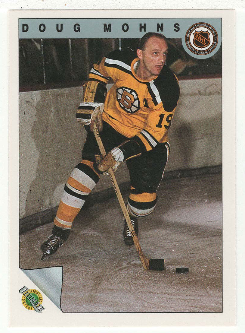 Doug Mohns - Boston Bruins (NHL Hockey Card) 1991-92 Ultimate Original Six # 53 Mint