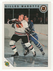 Gilles Marotte - Chicago Blackhawks (NHL Hockey Card) 1991-92 Ultimate Original Six # 59 Mint