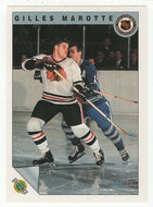 Gilles Marotte - Chicago Blackhawks (NHL Hockey Card) 1991-92 Ultimate Original Six # 59 Mint