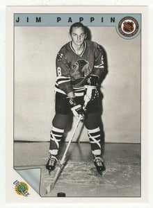 Jim Pappin - Chicago Blackhawks (NHL Hockey Card) 1991-92 Ultimate Original Six # 62 Mint
