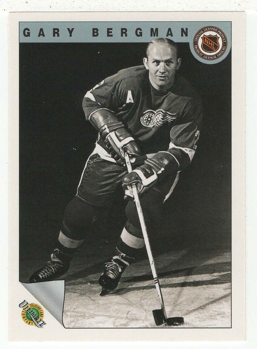 Gary Bergman - Detroit Red Wings (NHL Hockey Card) 1991-92 Ultimate Original Six # 67 Mint