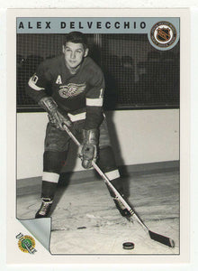 Alex Delvecchio - Detroit Red Wings (NHL Hockey Card) 1991-92 Ultimate Original Six # 68 Mint