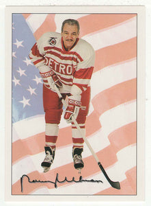 Norm Ullman - Detroit Red Wings Hall of Fame Checklist (NHL Hockey Card) 1991-92 Ultimate Original Six # 78 Mint