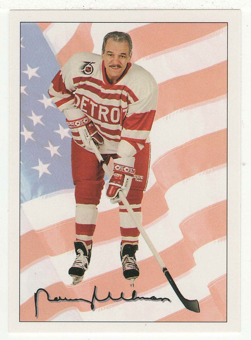 Norm Ullman - Detroit Red Wings Hall of Fame Checklist (NHL Hockey Card) 1991-92 Ultimate Original Six # 78 Mint