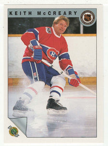 Keith McCreary - Montreal Canadiens (NHL Hockey Card) 1991-92 Ultimate Original Six # 98 Mint