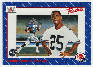 Raghib 'Rocket' Ismail	- Toronto Argonauts (CFL Football Card) 1991 All World # 1 Mint