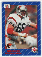 James Mills - British Columbia Lions (CFL Football Card) 1991 All World # 9 Mint