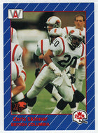 Chris Skinner - British Columbia Lions (CFL Football Card) 1991 All World # 14 Mint