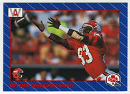 Derrick Crawford - Calgary Stampeders (CFL Football Card) 1991 All World # 21 Mint