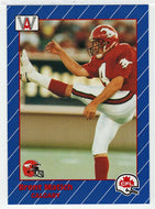 Brent Matich - Calgary Stampeders (CFL Football Card) 1991 All World # 29 Mint