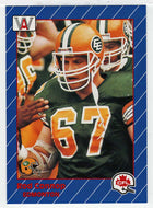 Rod Connop - Edmonton Eskimos (CFL Football Card) 1991 All World # 36 Mint