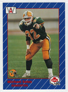 Michael Soles - Edmonton Eskimos (CFL Football Card) 1991 All World # 44 Mint
