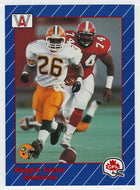 Reggie Taylor - Edmonton Eskimos (CFL Football Card) 1991 All World # 45 Mint
