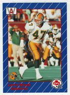 Larry Wruck - Edmonton Eskimos (CFL Football Card) 1991 All World # 48 Mint