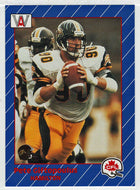 Pete Giftopoulos - Hamilton Tiger-Cats (CFL Football Card) 1991 All World # 51 Mint