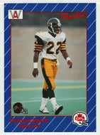 Herman Heard RC - Hamilton Tiger-Cats (CFL Football Card) 1991 All World # 53 Mint