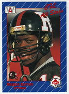 Reggie Barnes - Ottawa Rough Riders - All-Star (CFL Football Card) 1991 All World # 55 Mint