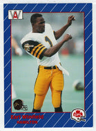 Earl Winfield - Hamilton Tiger-Cats (CFL Football Card) 1991 All World # 58 Mint