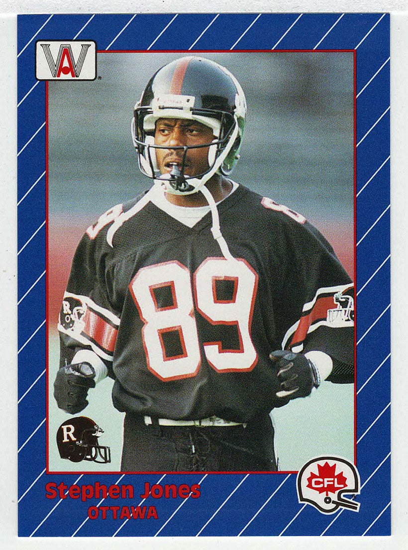 Stephen Jones - Ottawa Rough Riders (CFL Football Card) 1991 All World # 67 Mint