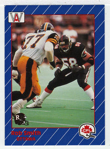 Rob Smith - Ottawa Rough Riders (CFL Football Card) 1991 All World # 71 Mint