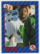 Eddie Lowe - Saskatchewan Roughriders (CFL Football Card) 1991 All World # 79 Mint