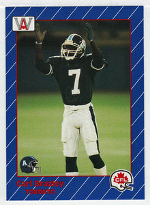 Carl Brazley - Toronto Argonauts (CFL Football Card) 1991 All World # 85 Mint