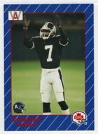 Carl Brazley - Toronto Argonauts (CFL Football Card) 1991 All World # 85 Mint