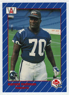 Harold Hallman - Toronto Argonauts (CFL Football Card) 1991 All World # 89 Mint