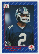 Reggie Pleasant - Toronto Argonauts (CFL Football Card) 1991 All World # 93 Mint