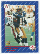 Less Browne - Winnipeg Blue Bombers (CFL Football Card) 1991 All World # 100 Mint