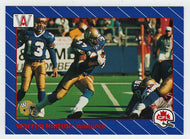Warren Hudson - Winnipeg Blue Bombers (CFL Football Card) 1991 All World # 105 Mint