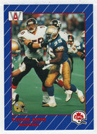 Tyrone Jones - Winnipeg Blue Bombers (CFL Football Card) 1991 All World # 106 Mint