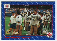 Stan Mikawos - Winnipeg Blue Bombers (CFL Football Card) 1991 All World # 107 Mint