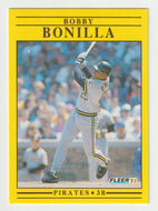 Bobby Bonilla - Pittsburgh Pirates (MLB Baseball Card) 1991 Fleer # 34 Mint