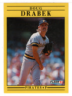 Doug Drabek - Pittsburgh Pirates (MLB Baseball Card) 1991 Fleer # 36 Mint