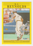 R.J. Reynolds - Pittsburgh Pirates (MLB Baseball Card) 1991 Fleer # 48 Mint