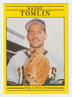 Randy Tomlin RC - Pittsburgh Pirates (MLB Baseball Card) 1991 Fleer # 52 Mint