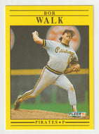 Bob Walk - Pittsburgh Pirates (MLB Baseball Card) 1991 Fleer # 54 Mint