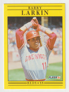 Barry Larkin - Cincinnati Reds (MLB Baseball Card) 1991 Fleer # 68 Mint