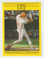 Terry Lee RC - Cincinnati Reds (MLB Baseball Card) 1991 Fleer # 70 Mint