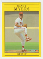 Randy Myers - Cincinnati Reds (MLB Baseball Card) 1991 Fleer # 73 Mint