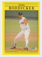 Mike Boddicker - Boston Red Sox (MLB Baseball Card) 1991 Fleer # 85 Mint
